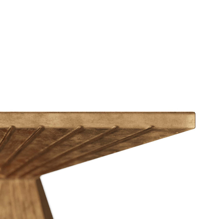 Arteriors FAI02 Accent Table, Antique Brass