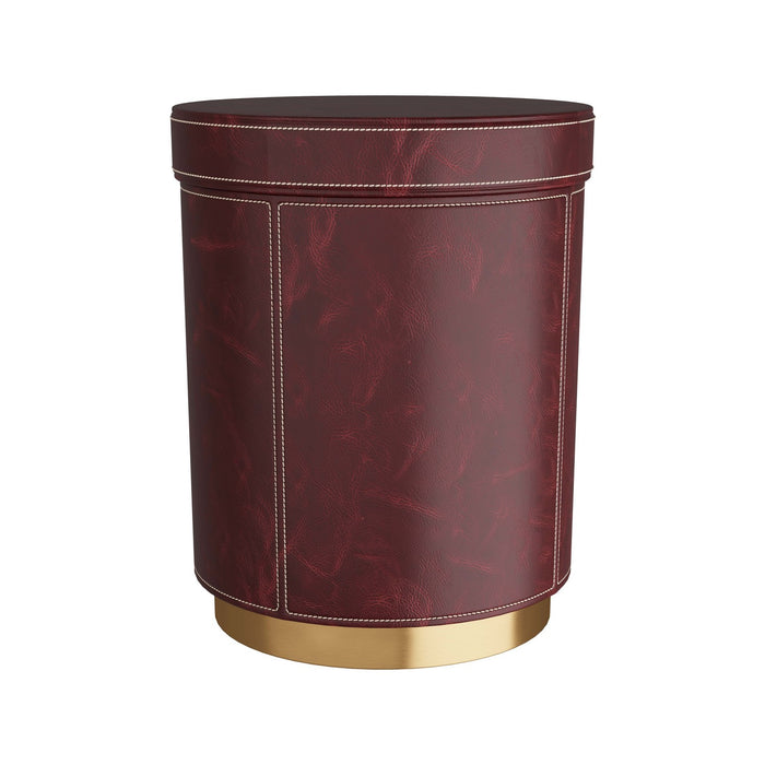 Arteriors FAI05 Accent Table, Merlot