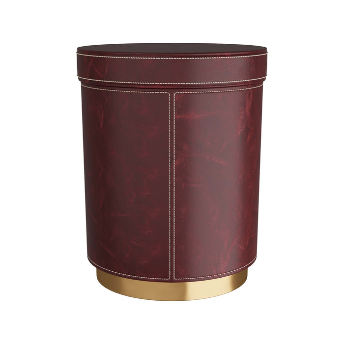 Arteriors FAI05 Accent Table, Merlot