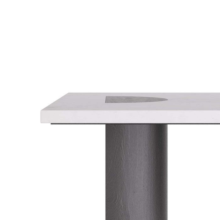 Arteriors FCI01 Cocktail Table, White Sandblasted