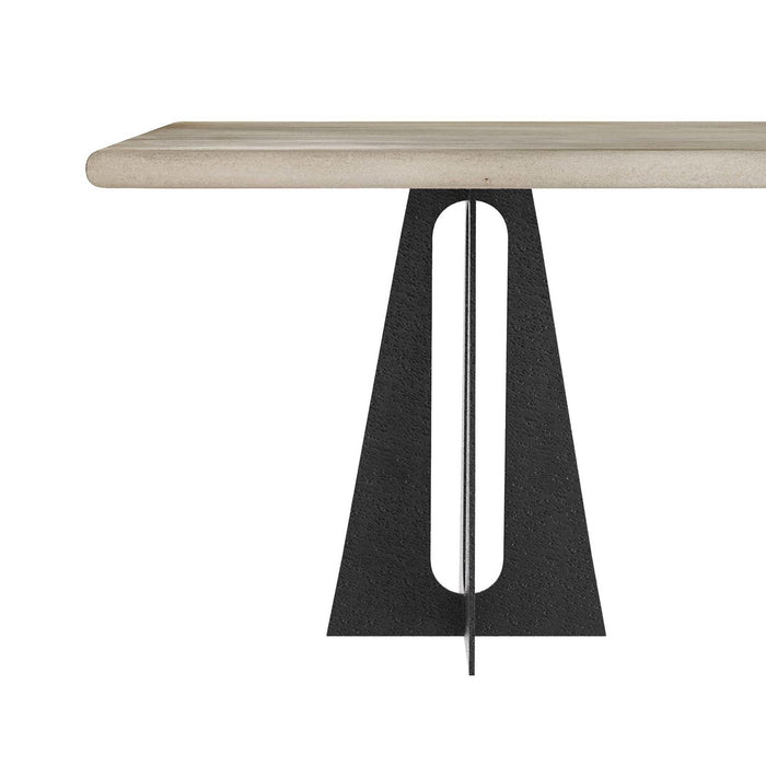 Arteriors FDI01 Dining Table, Smoke