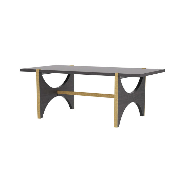 Arteriors FDI02 Dining Table, Umber