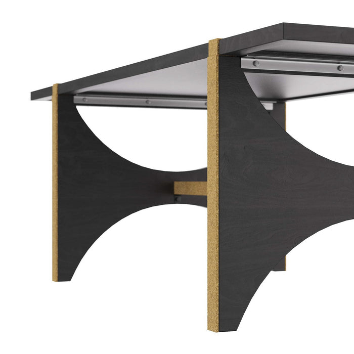 Arteriors FDI02 Dining Table, Umber