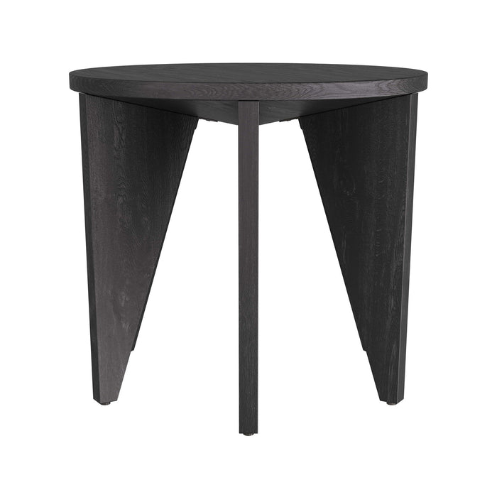Arteriors FEI13 End Table, Ebony