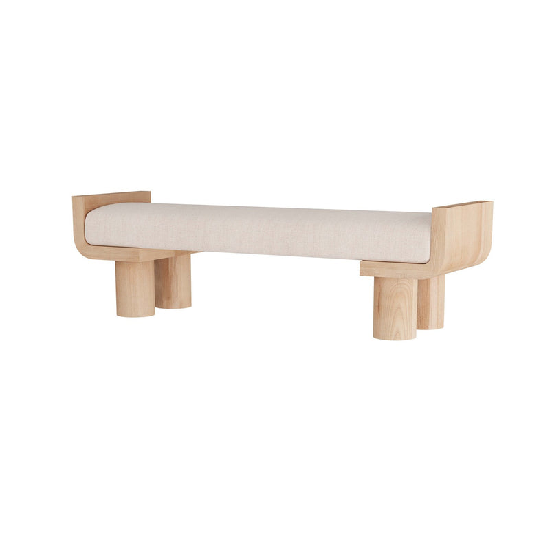Arteriors FHI01 Bench, Natural