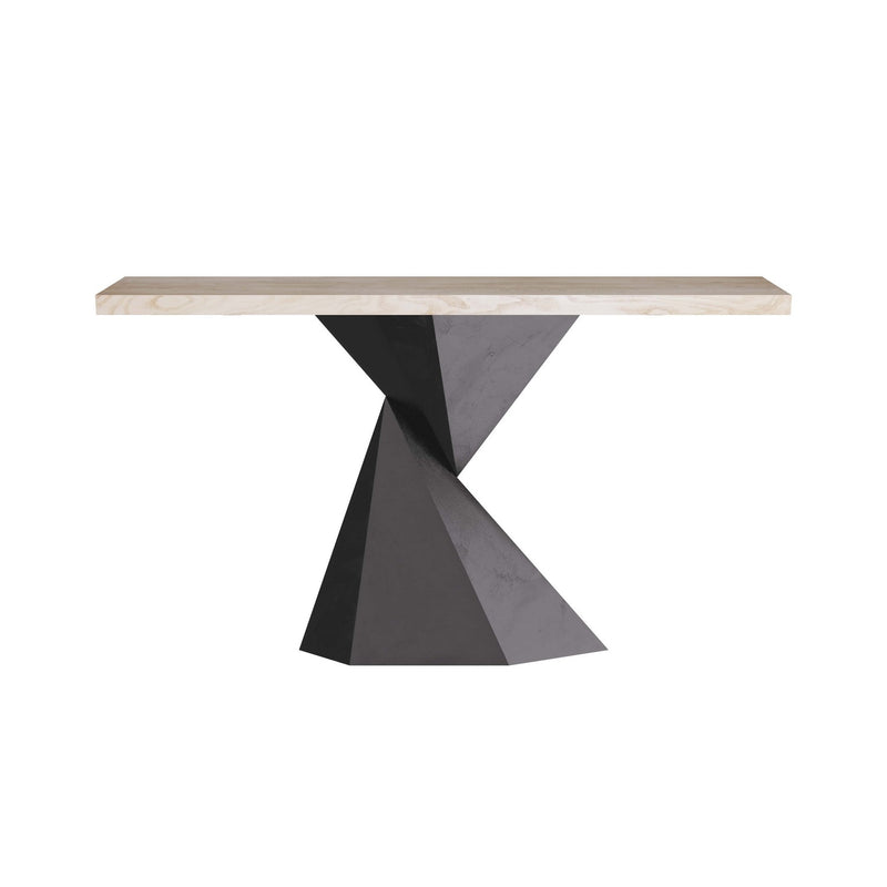 Arteriors FLI01 Console, Smoke
