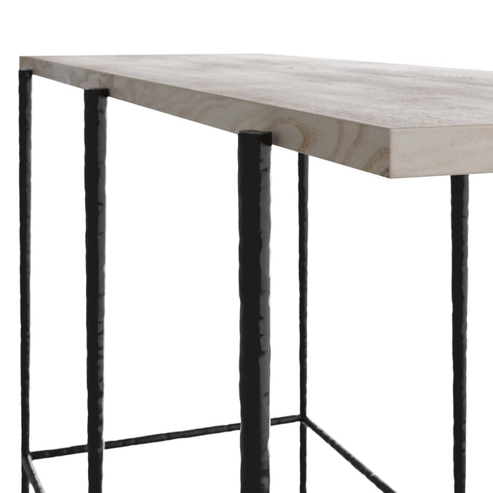 Arteriors FLI02 Console, Smoke