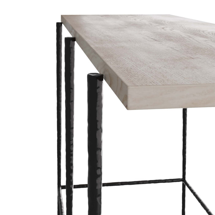 Arteriors FLI02 Console, Smoke
