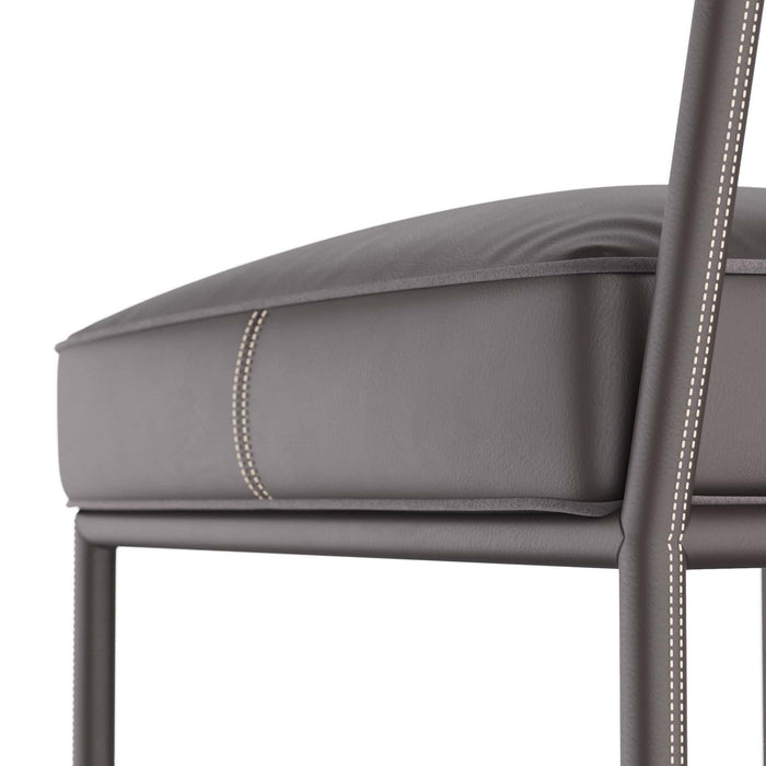 Arteriors FRI02 Dining Chair, Graphite