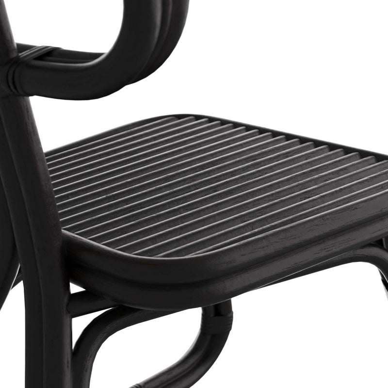 Arteriors FRS04 Dining Chair, Black