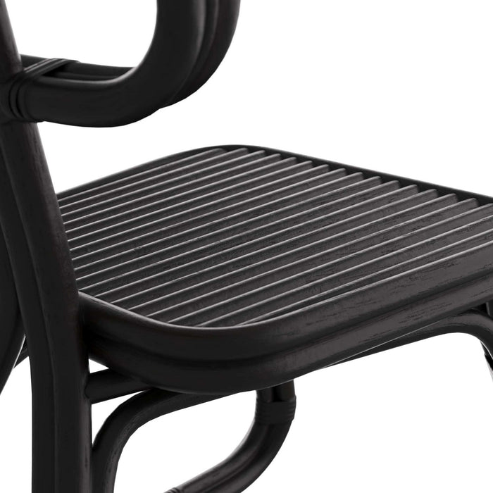 Arteriors FRS04 Dining Chair, Black