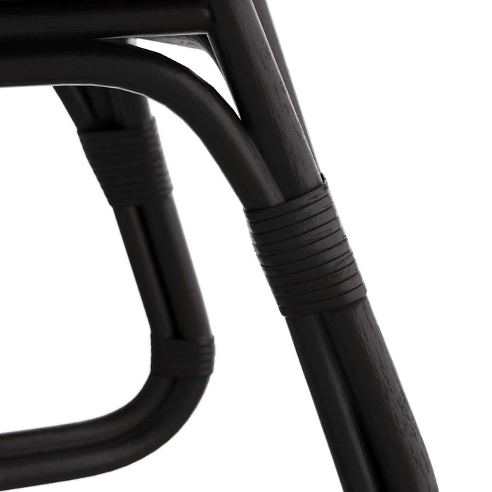 Arteriors FRS04 Dining Chair, Black