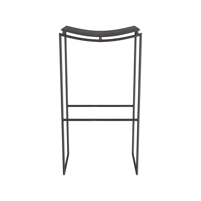Arteriors FSI04 Bar Stool, Blackened Iron