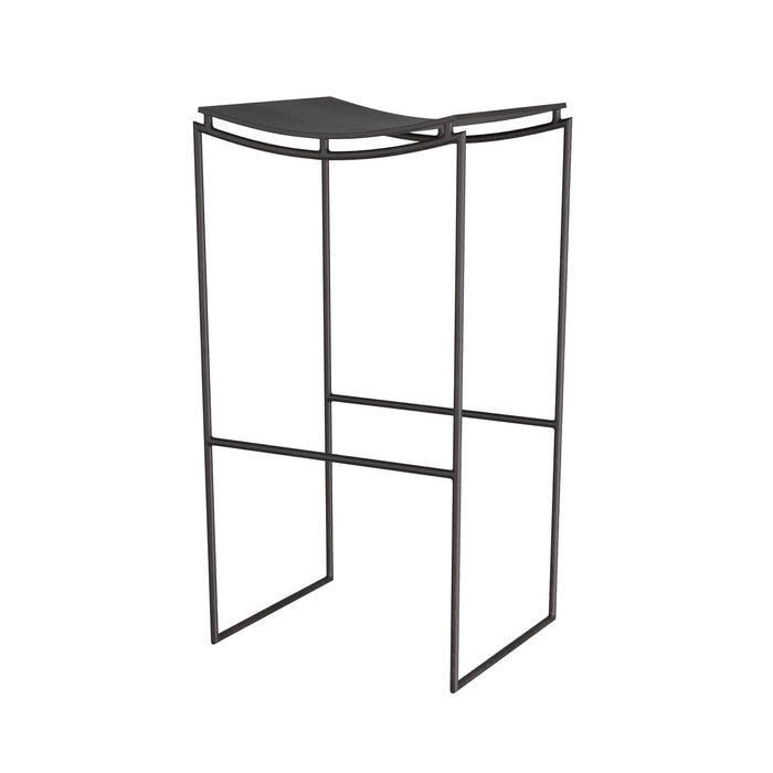 Arteriors FSI04 Bar Stool, Blackened Iron