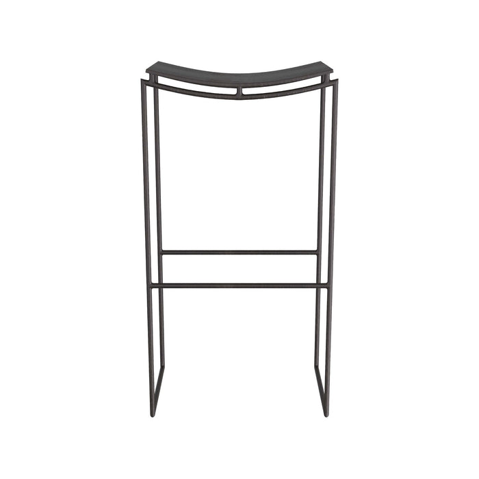 Arteriors FSI04 Bar Stool, Blackened Iron
