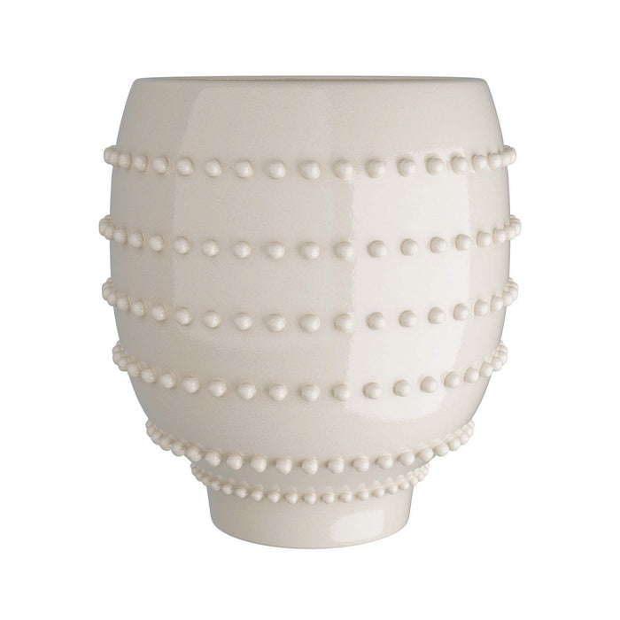 Arteriors GCAVC01 Vase, Ivory