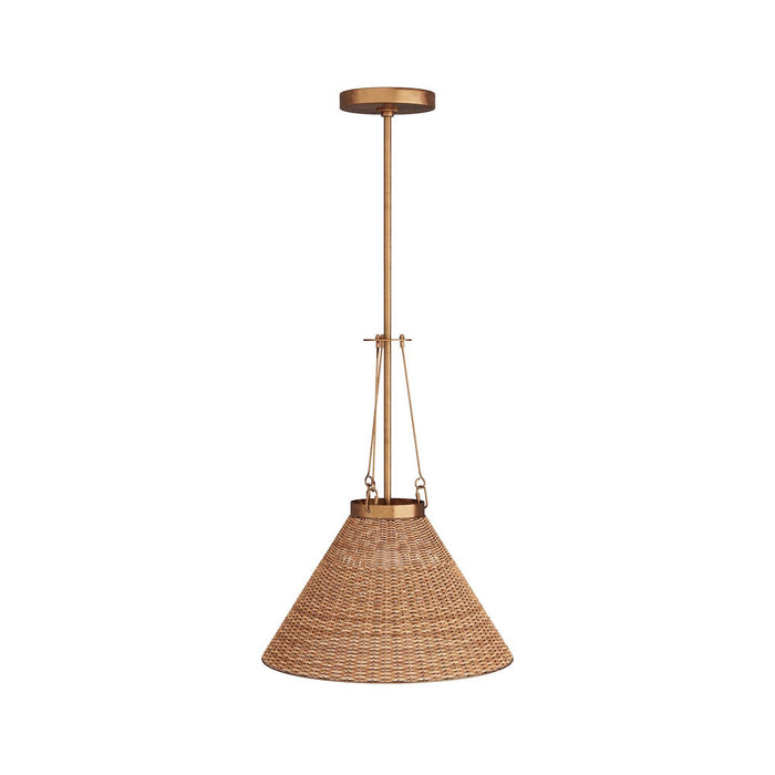 Arteriors GCDPI01 One Light Pendant, Natural