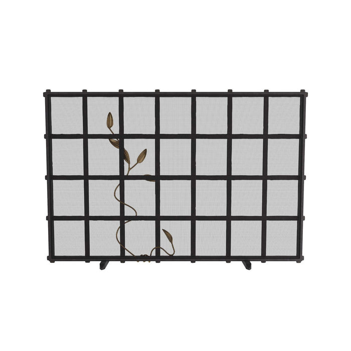 Arteriors GDAFI01 Fire Screen, Natural Iron
