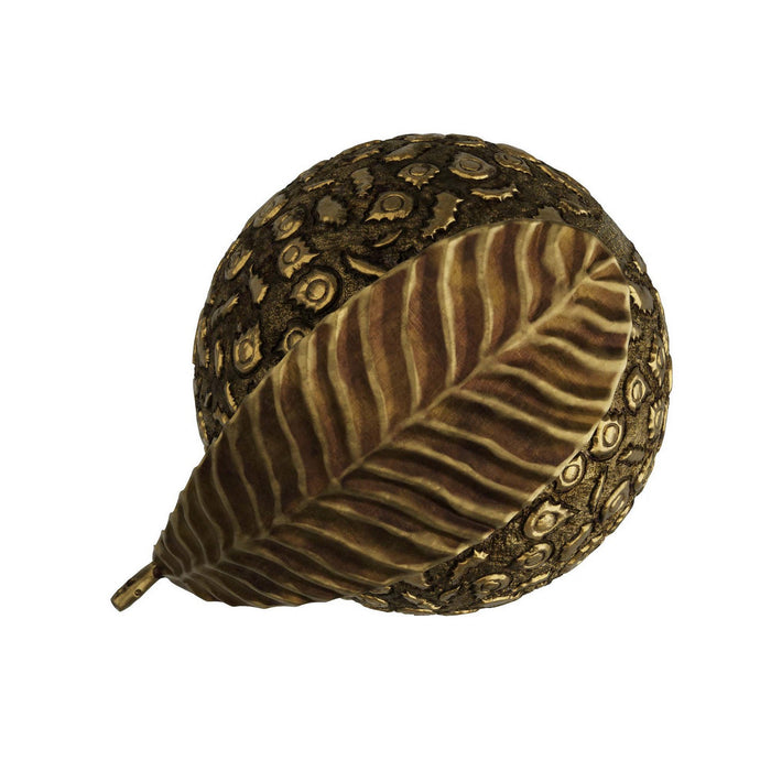 Arteriors GDASI01 Sculpture, Vintage Brass
