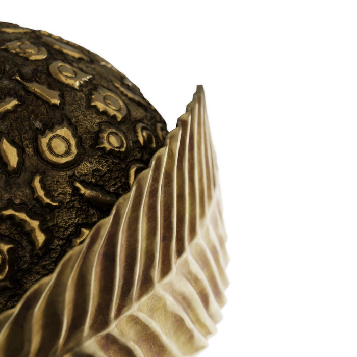 Arteriors GDASI01 Sculpture, Vintage Brass