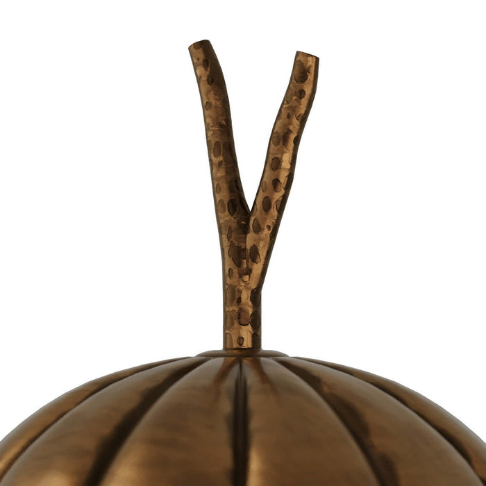 Arteriors GDASI03 Sculpture, Vintage Brass