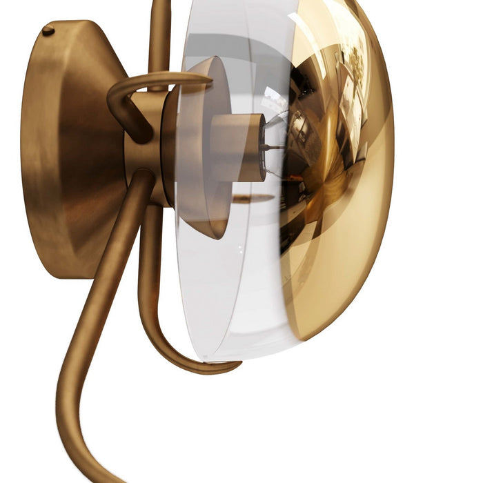 Arteriors GDDWC01 One Light Wall Sconce, Gold Ombre