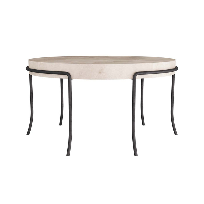 Arteriors GDFCI01 Coffee Table, Ivory