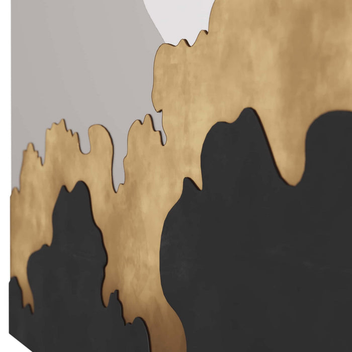 Arteriors GDWMI01 Mirror, Bronze/Antique Brass/Antiqued Mirror