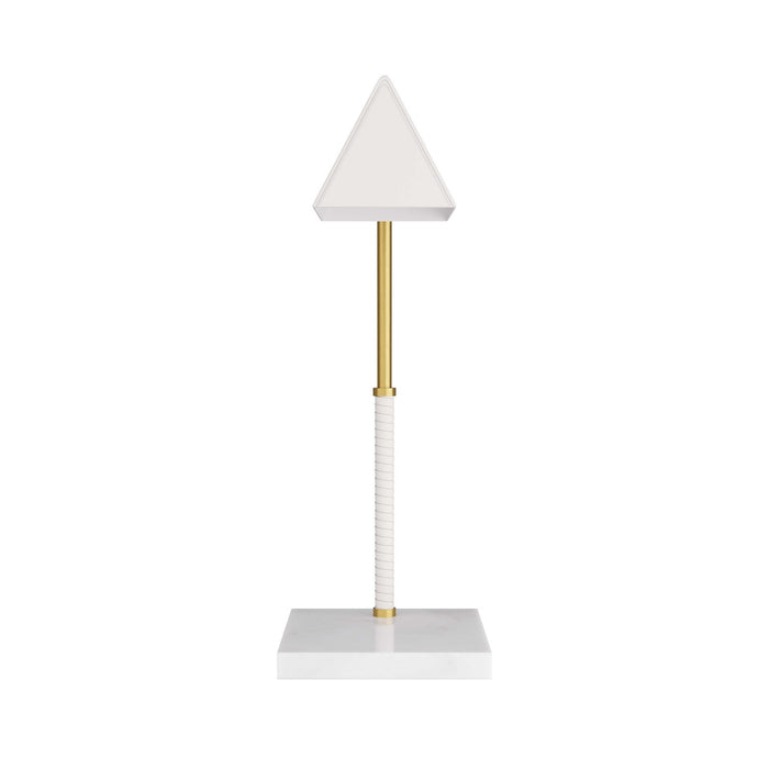 Arteriors PDC03 LED Table Lamp, Antique Brass