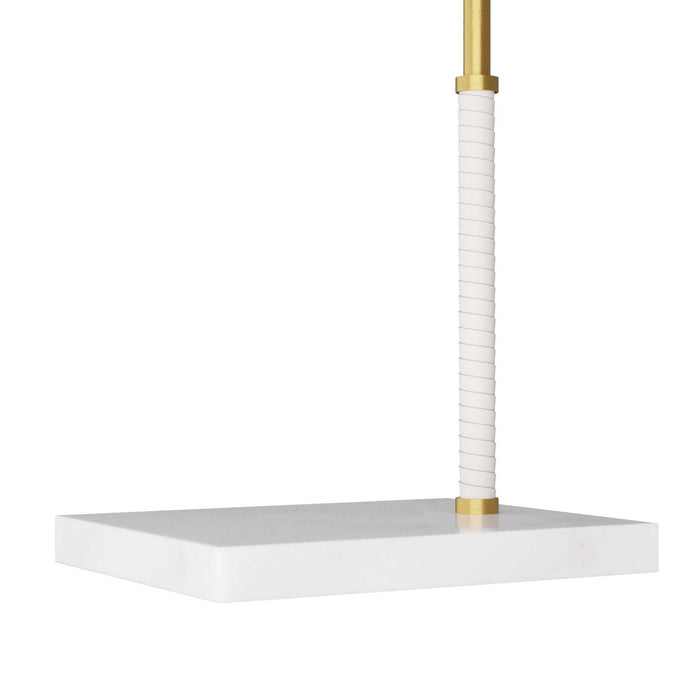 Arteriors PDC03 LED Table Lamp, Antique Brass