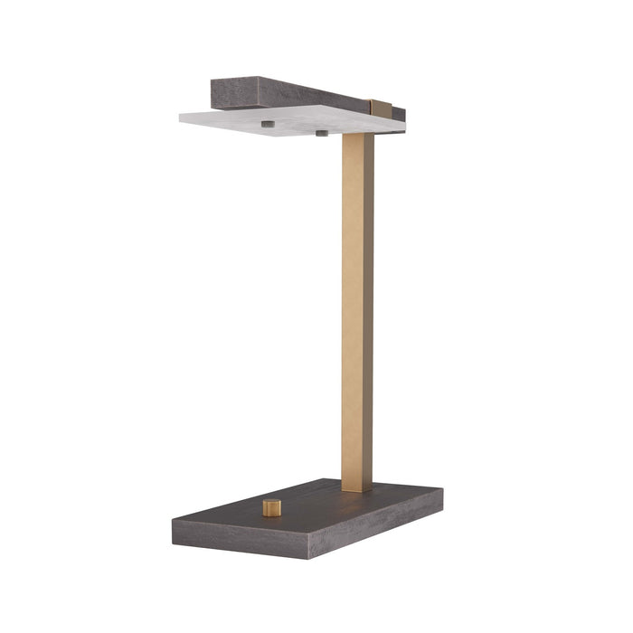 Arteriors PDC06 LED Table Lamp, Antique Brass