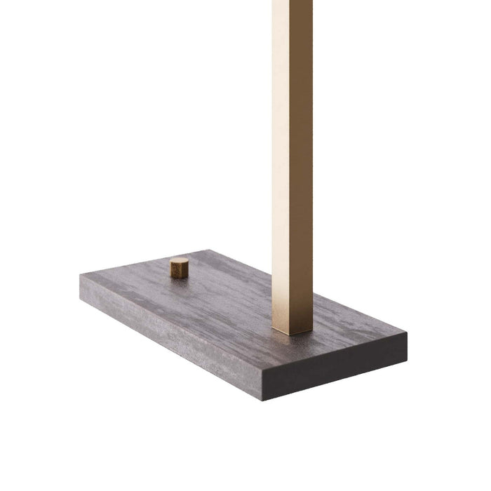 Arteriors PDC06 LED Table Lamp, Antique Brass