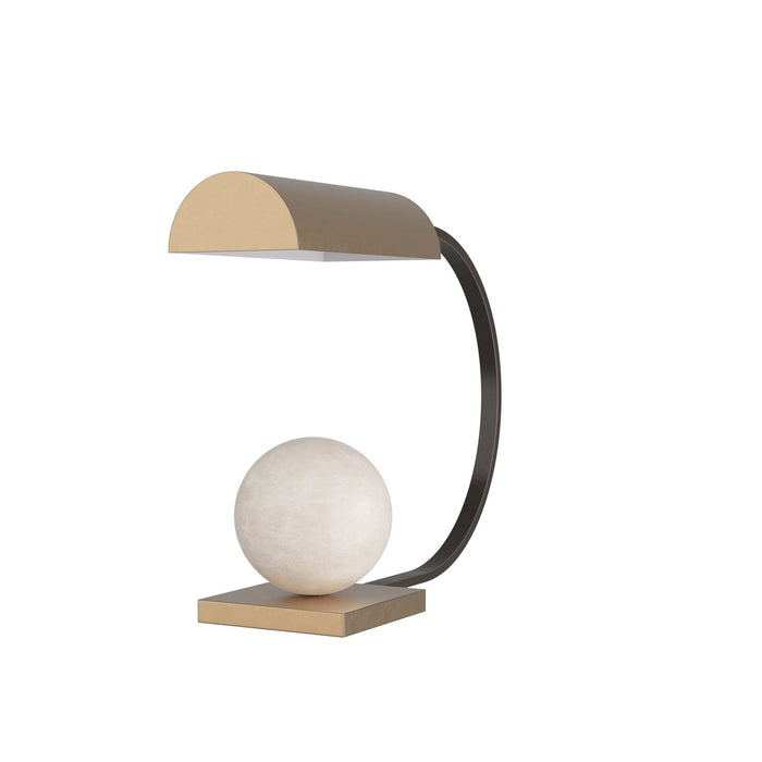 Arteriors PDC09 One Light Table Lamp, Antique Brass
