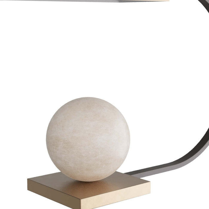 Arteriors PDC09 One Light Table Lamp, Antique Brass