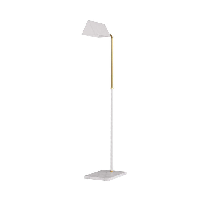 Arteriors PFC02 LED Floor Lamp, Antique Brass