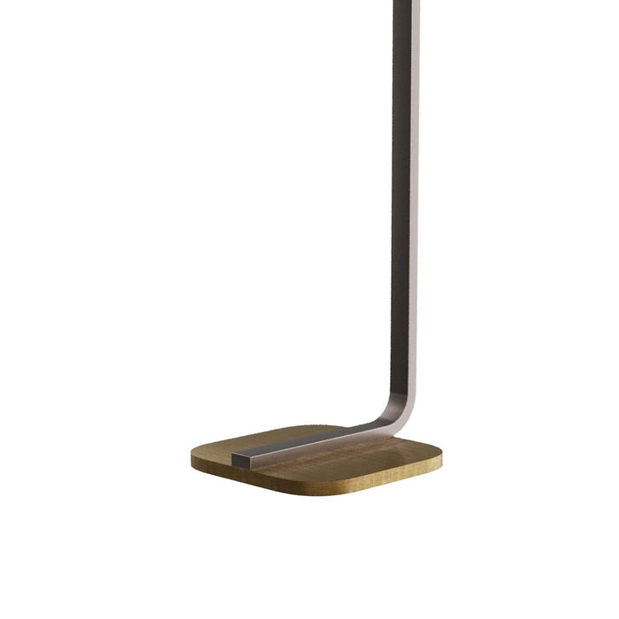 Arteriors PFC06 LED Floor Lamp, Antique Brass