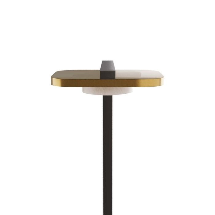 Arteriors PFC06 LED Floor Lamp, Antique Brass