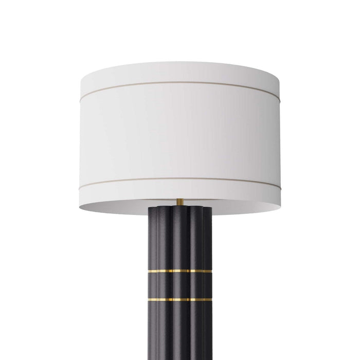 Arteriors PFC07-SH016 One Light Floor Lamp, Black