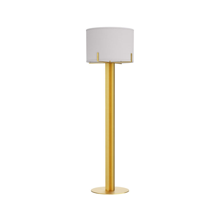 Arteriors PFC08-SH002 One Light Floor Lamp, Antique Brass