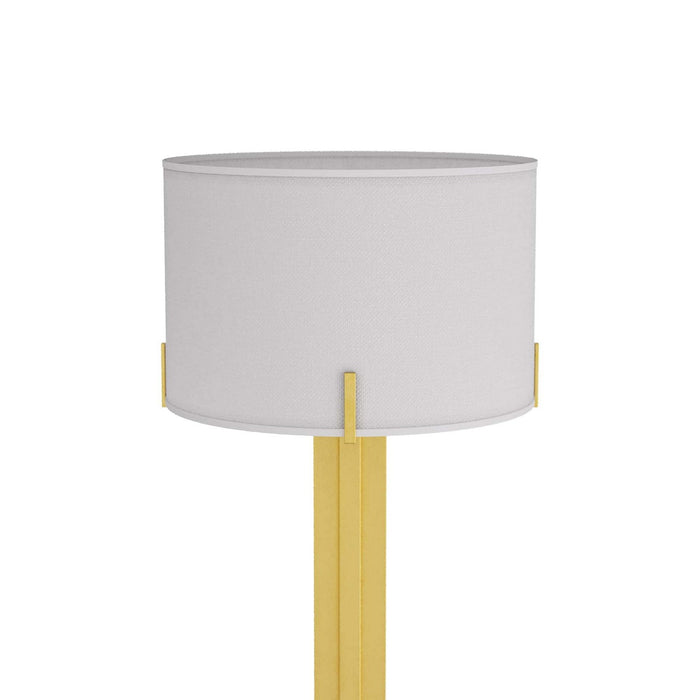 Arteriors PFC08-SH002 One Light Floor Lamp, Antique Brass