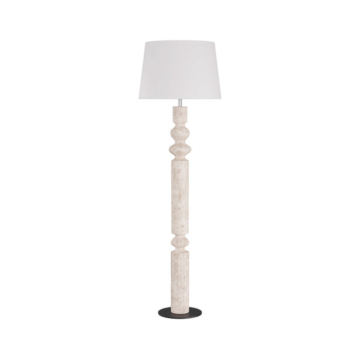 Arteriors PFI02-SH003 One Light Floor Lamp, Limewash