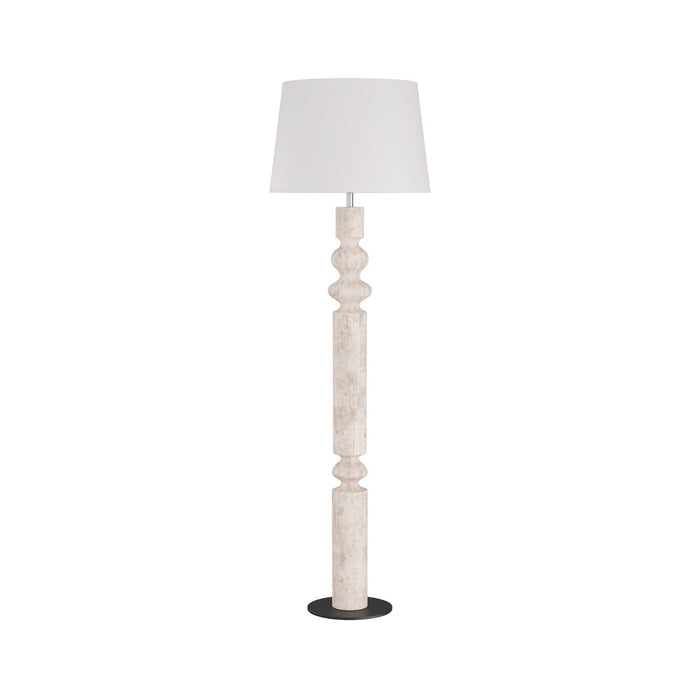Arteriors PFI02-SH003 One Light Floor Lamp, Limewash