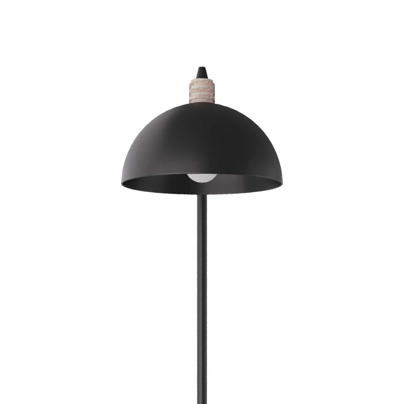 Arteriors PFI03 One Light Floor Lamp, Blackened Iron