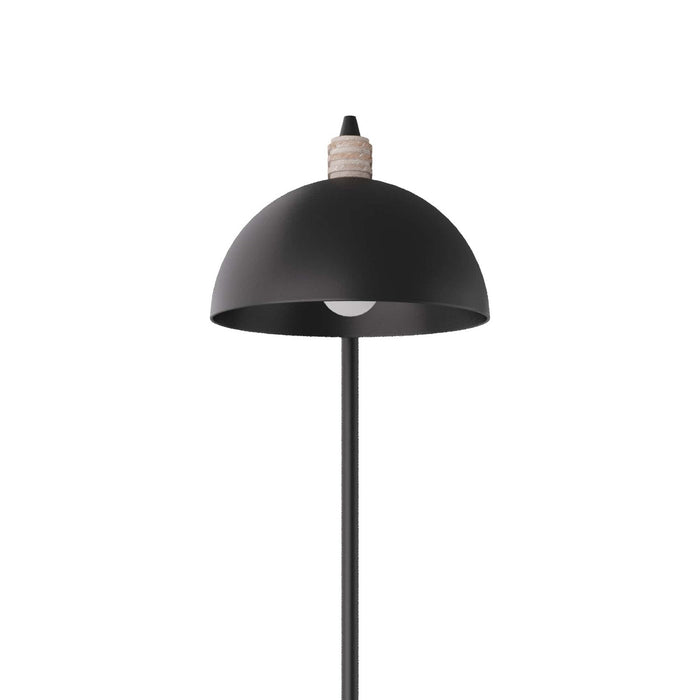 Arteriors PFI03 One Light Floor Lamp, Blackened Iron