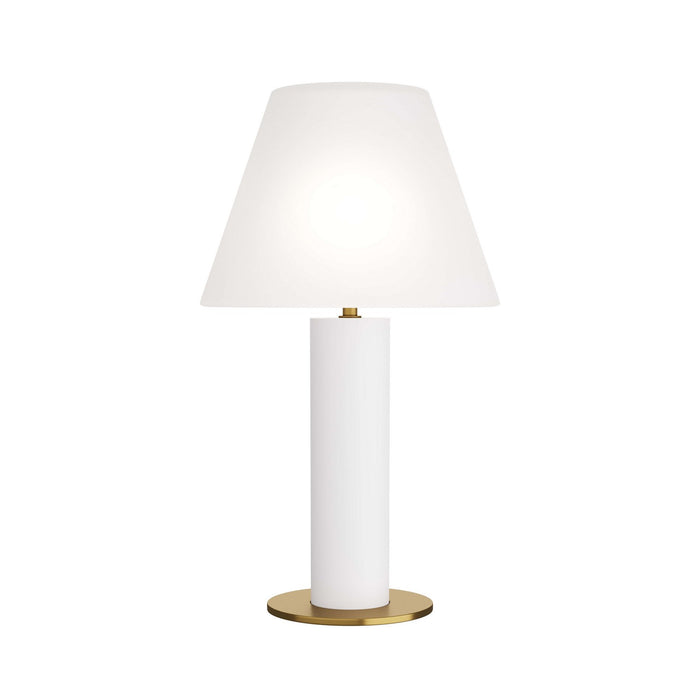 Arteriors PTC01 One Light Table Lamp, Opal