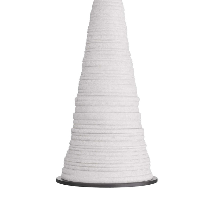 Arteriors PTC06-580 One Light Table Lamp, Ivory
