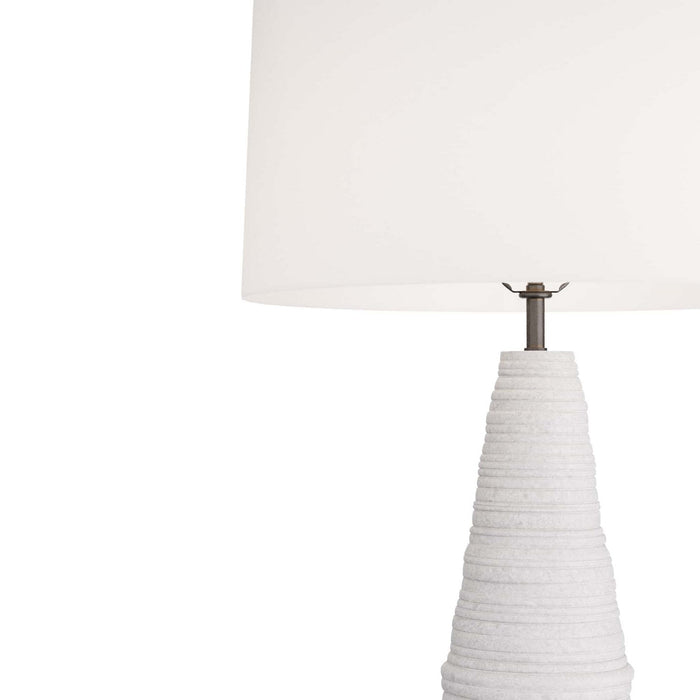 Arteriors PTC06-580 One Light Table Lamp, Ivory