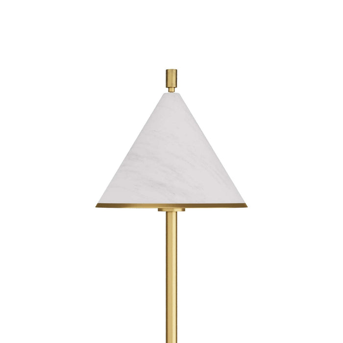 Arteriors PTC09 One Light Table Lamp, Antique Brass