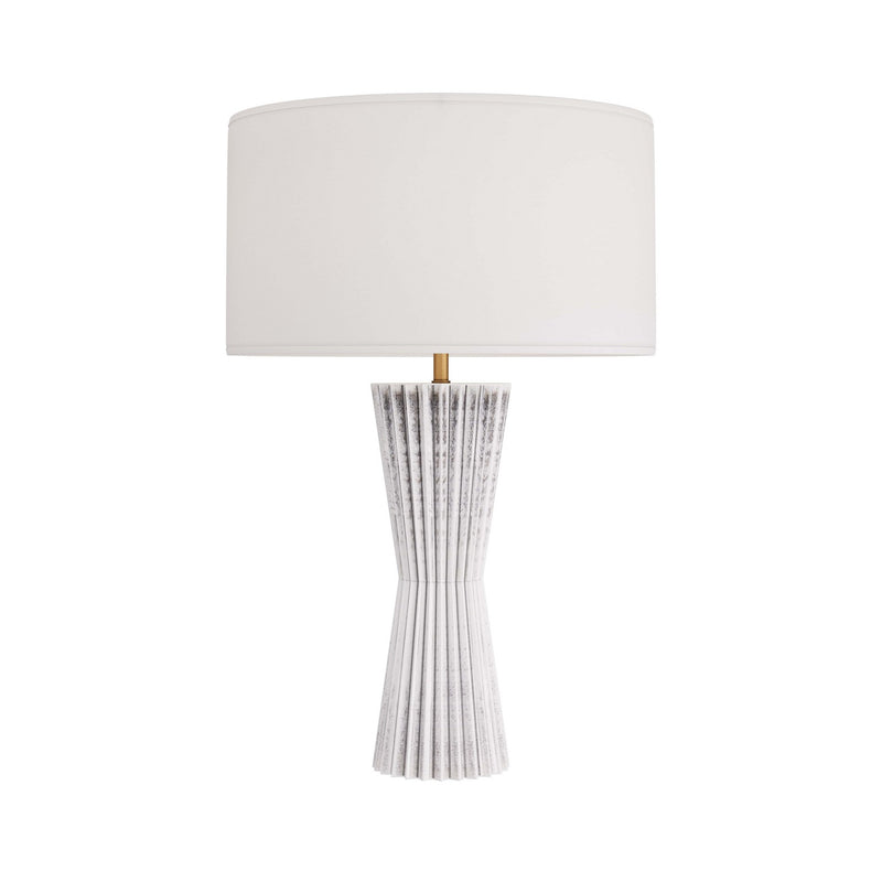 Arteriors PTE02-395 One Light Table Lamp, Ice Reactive