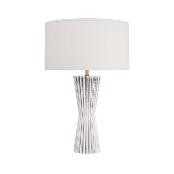 Arteriors PTE02-395 One Light Table Lamp, Ice Reactive